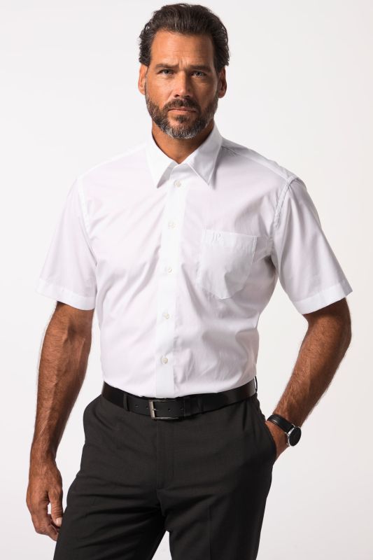 Chemise Business à manches courtes, col Vario, coupe Comfort Fit - jusqu'au 8XL, EasyCare