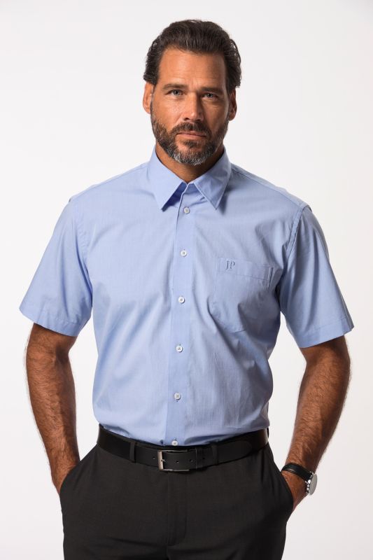 Chemise Business à manches courtes, col Vario, coupe Comfort Fit - jusqu'au 8XL, EasyCare