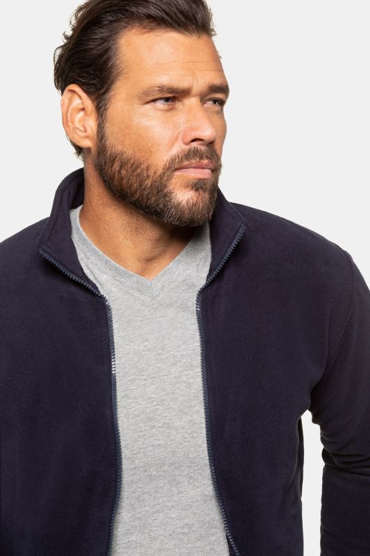 Veste polaire JP 1880, col montant et poches zippées, collection Outdoor - jusqu'au 8 XL