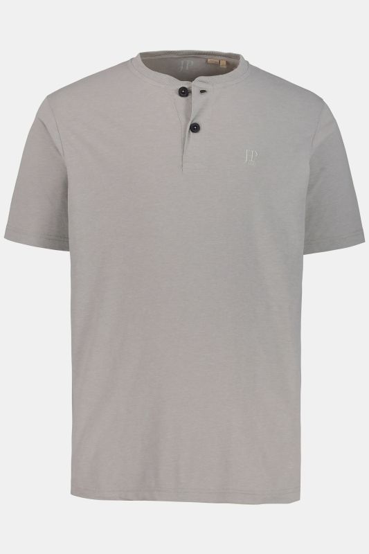 Henley collection Basic, col rond et patte de boutonnage, lot de 2 - jusqu’au 8XL