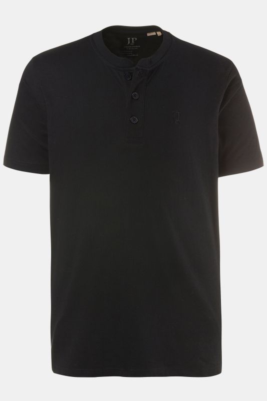Henley collection Basic, col rond et patte de boutonnage, lot de 2 - jusqu’au 8XL