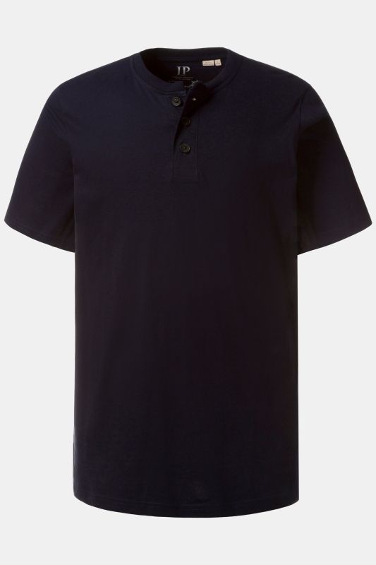 Henley collection Basic, col rond et patte de boutonnage, lot de 2 - jusqu’au 8XL