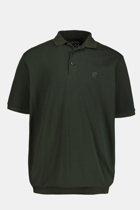 Polo en piqué à manches courtes, coupe ventre confort, collection Basic - du XXL au 10 XL