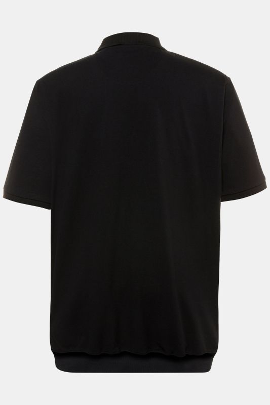 Polo en piqué à manches courtes, coupe ventre confort, collection Basic - du XXL au 10 XL