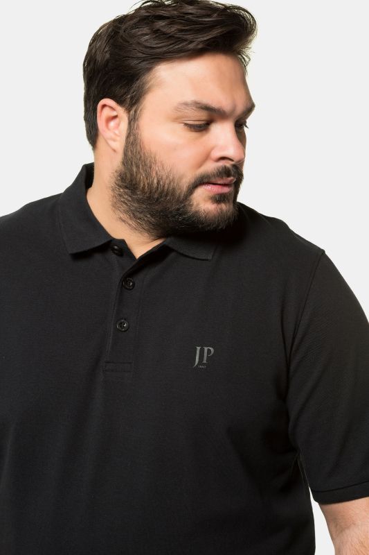 Polo en piqué à manches courtes, coupe ventre confort, collection Basic - du XXL au 10 XL