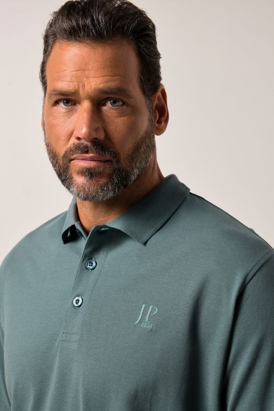 Polo en piqué à manches courtes, coupe ventre confort, collection Basic - du XXL au 10 XL