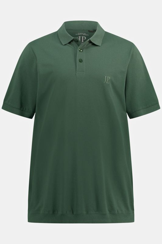 Polo en piqué à manches courtes, coupe ventre confort, collection Basic - du XXL au 10 XL