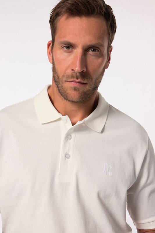 Polo en piqué à manches courtes, coupe ventre confort, collection Basic - du XXL au 10 XL