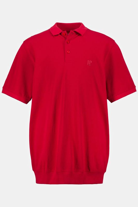 Polo en piqué à manches courtes, coupe ventre confort, collection Basic - du XXL au 10 XL