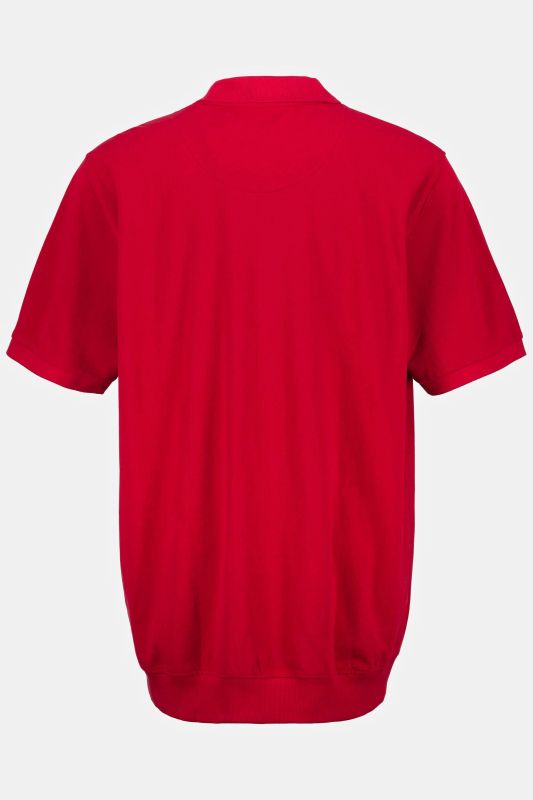 Polo en piqué à manches courtes, coupe ventre confort, collection Basic - du XXL au 10 XL