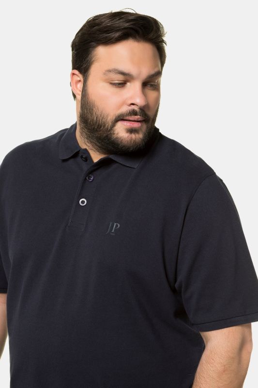Polo en piqué à manches courtes, coupe ventre confort, collection Basic - du XXL au 10 XL