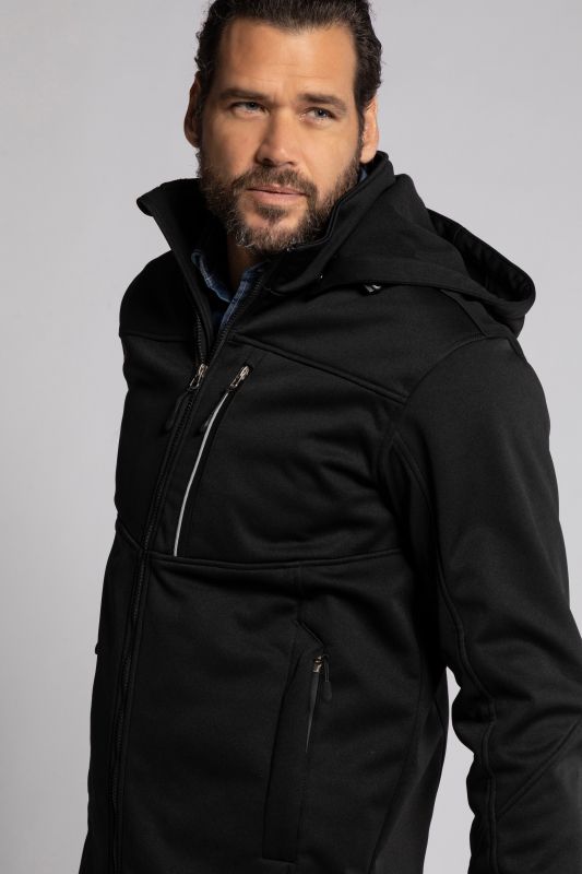 Veste softshell, extérieur, coupe-vent, hydrofuge, jusqu'au 8XL