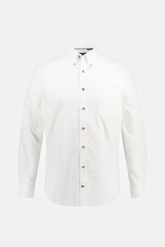 Chemise s'inspirant des costumes traditionnels bavarois, coupe Modern Fit