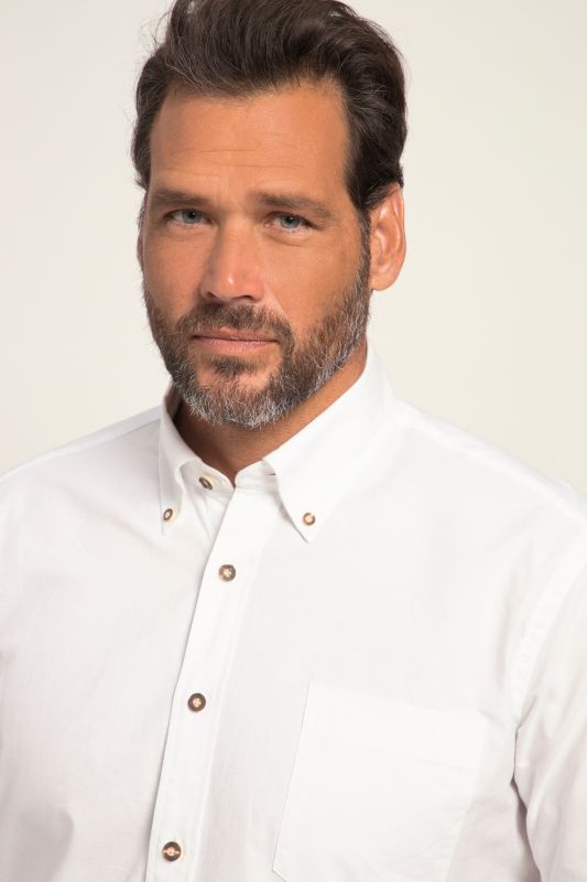 Chemise s'inspirant des costumes traditionnels bavarois, coupe Modern Fit