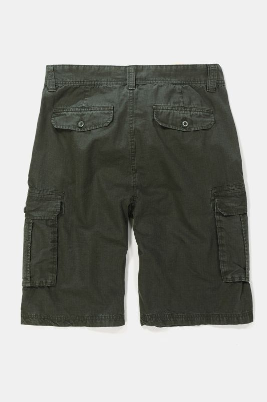 Bermuda cargo 6 poches, jambe droite, coupe Regular Fit