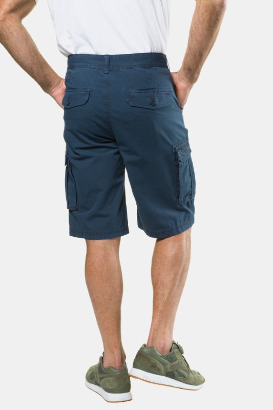 Bermuda cargo 6 poches, jambe droite, coupe Regular Fit