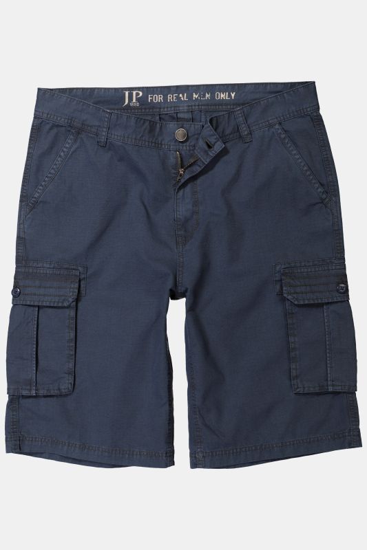 Bermuda cargo 6 poches, jambe droite, coupe Regular Fit