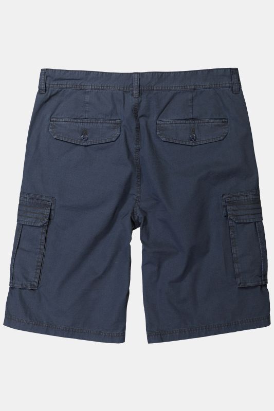 Bermuda cargo 6 poches, jambe droite, coupe Regular Fit