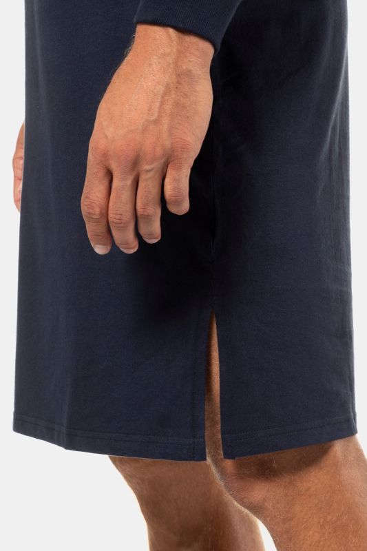 Chemise de nuit, collection Homewear, unie, manches longues, jusqu'à la taille 8 XL