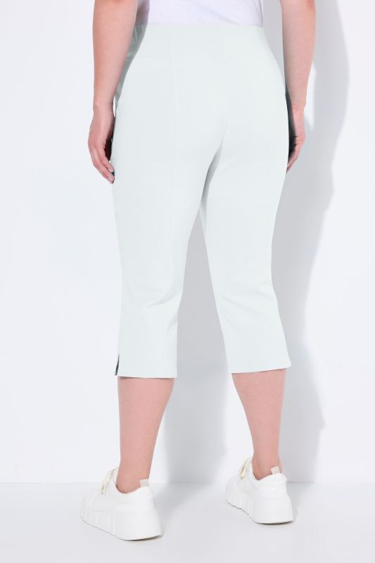 Corsaire en bengaline. Très extensible et infroissable. Taille élastique