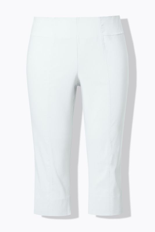 Corsaire en bengaline. Très extensible et infroissable. Taille élastique
