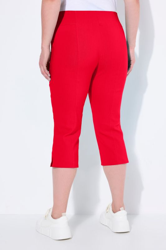Corsaire en bengaline. Très extensible et infroissable. Taille élastique
