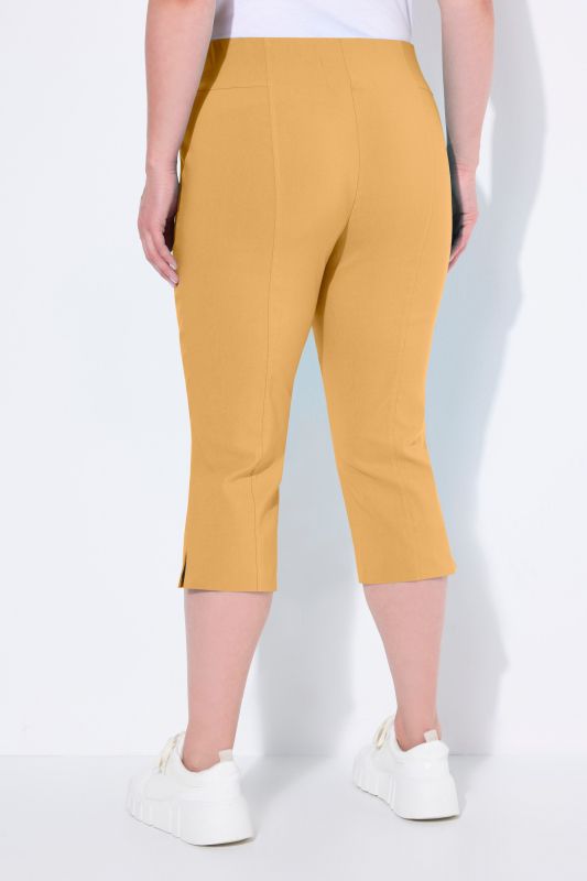 Corsaire en bengaline. Très extensible et infroissable. Taille élastique