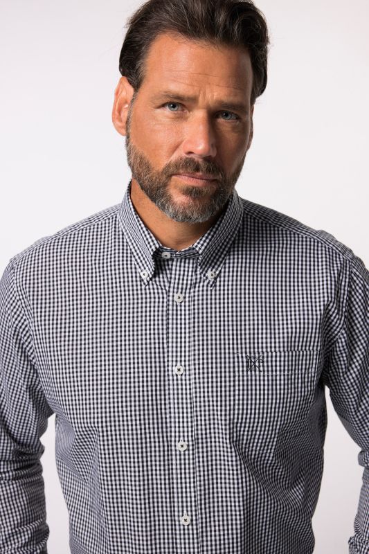 Chemise formelle à carreaux Vichy et coupe Comfort Fit - jusqu'au 8 XL