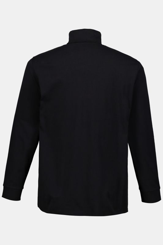 T-shirt à col roulé JP 1880, collection Basic, tissu jersey et manches longues - jusqu'au 7 XL