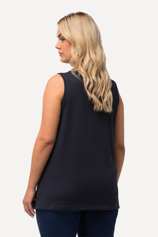 Débardeur coupe Classic Fit, bretelles larges et décolleté en V