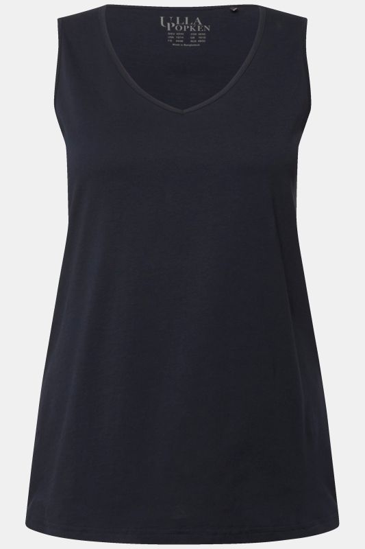 Débardeur coupe Classic Fit, bretelles larges et décolleté en V