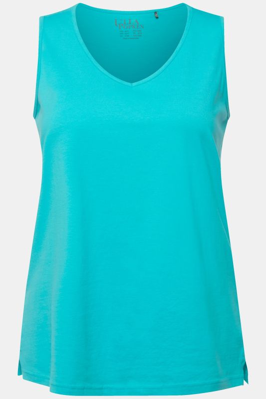 Débardeur coupe Classic Fit, bretelles larges et décolleté en V