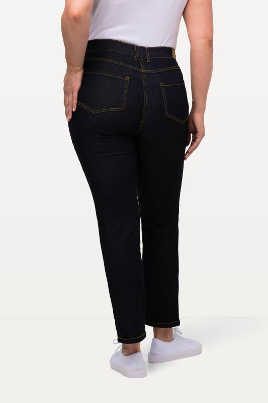 Jean Sammy avec ceinture confortable, coupe Slim Fit, 5 poches
