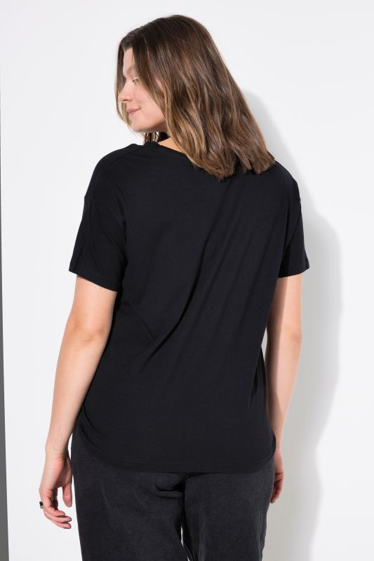 T-shirt Basic, coupe relaxed à épaules basses