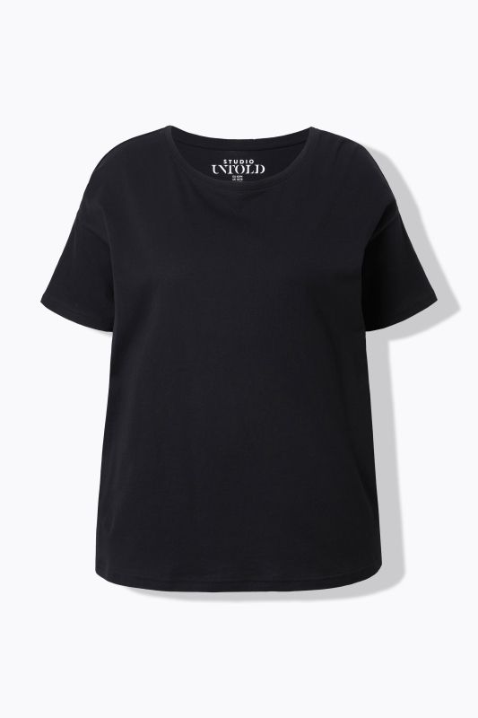 T-shirt Basic, coupe relaxed à épaules basses