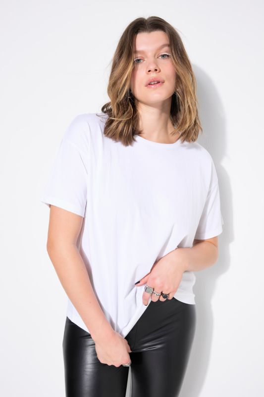 T-shirt Basic, coupe relaxed à épaules basses