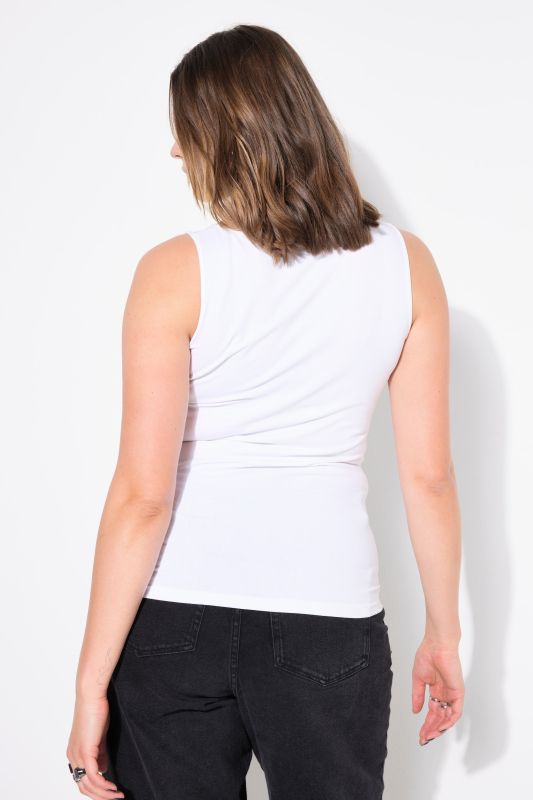 Top Basic, encolure large, jersey stretch