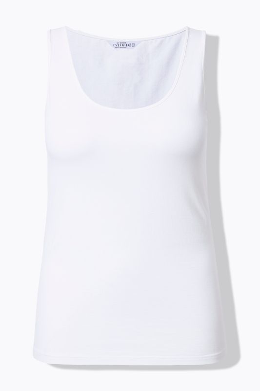 Top Basic, encolure large, jersey stretch