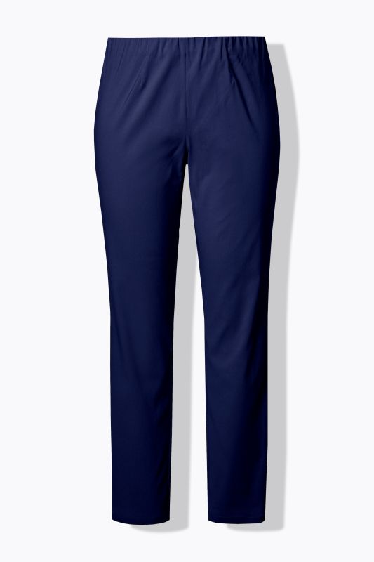 Pantalon en tissu bengaline stretch, coupe Sienna jambe étroite, taille élastique