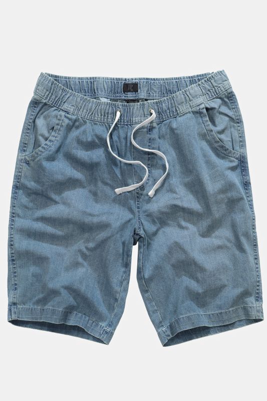 Bermuda aspect jean. Coupe Relaxed Fit 4 poches
