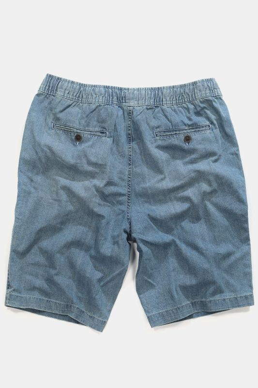 Bermuda aspect jean. Coupe Relaxed Fit 4 poches