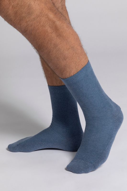 Chaussettes en lot de 2, sans bord élastique