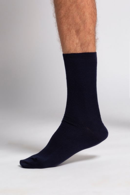 Chaussettes en lot de 2, sans bord élastique