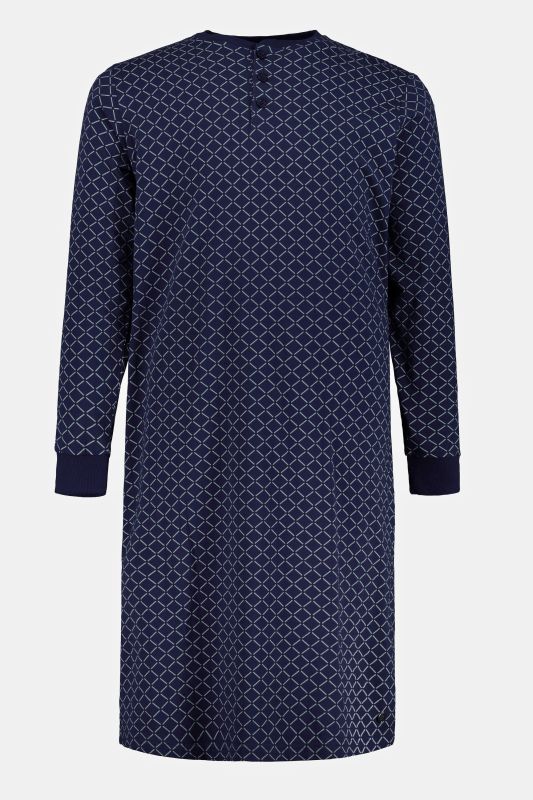 Chemise de nuit, uni, manches longues, jusqu'au 8 XL