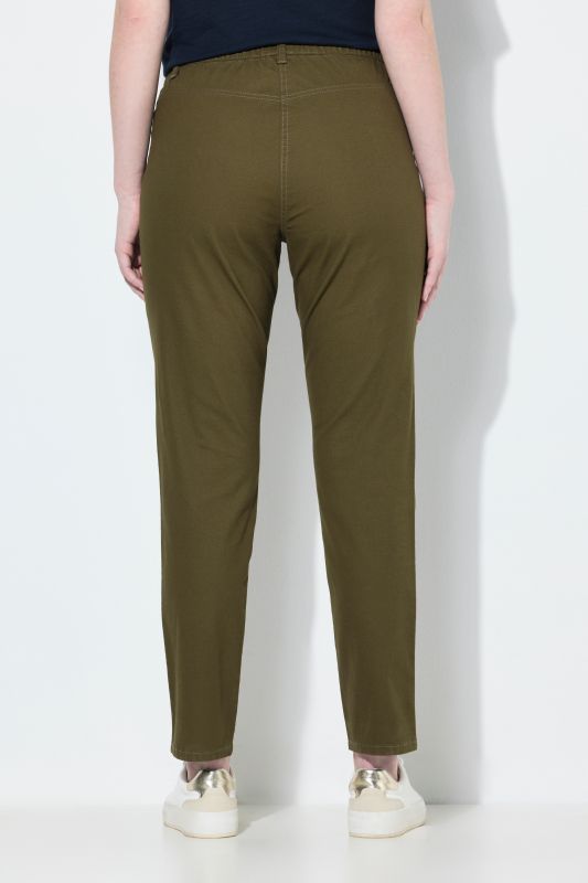 Jegging en coton bio. Coupe ajustée et taille élastique