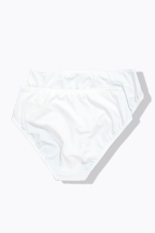 Culottes midi en microfibre, lot de 2