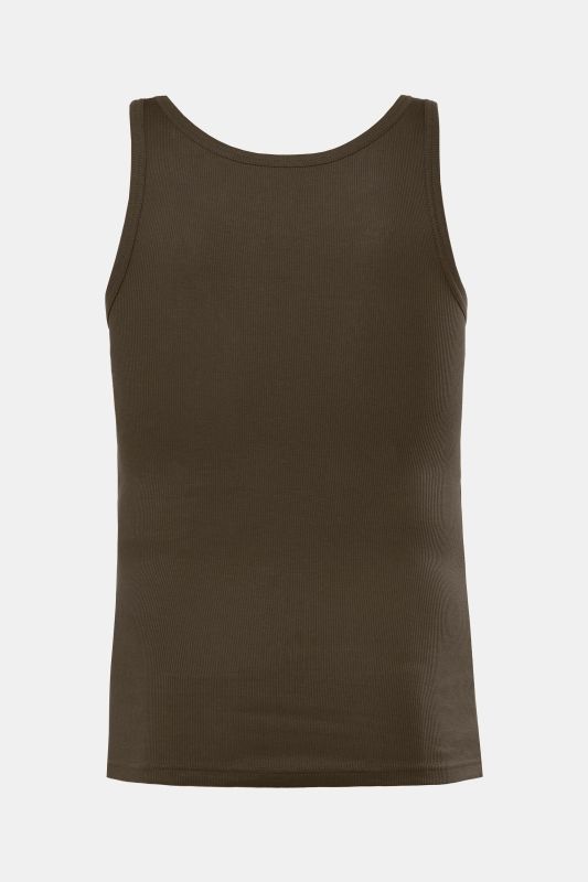 Débardeur/maillot de corps JP 1880, maille côtelée, sans manches - jusqu'au 8 XL
