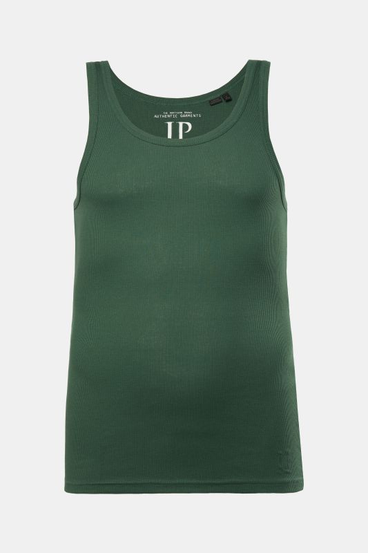 Débardeur/maillot de corps JP 1880, maille côtelée, sans manches - jusqu'au 8 XL