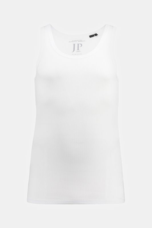 Débardeur/maillot de corps JP 1880, maille côtelée, sans manches - jusqu'au 8 XL