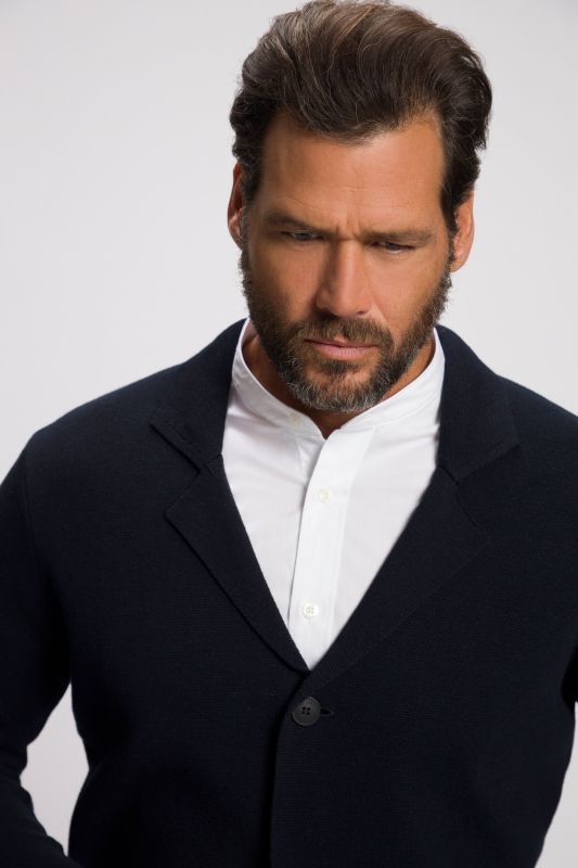 Veston en maille  Milano, avec technologie FLEXNAMIC® et col à revers -jusqu'au 8 XL